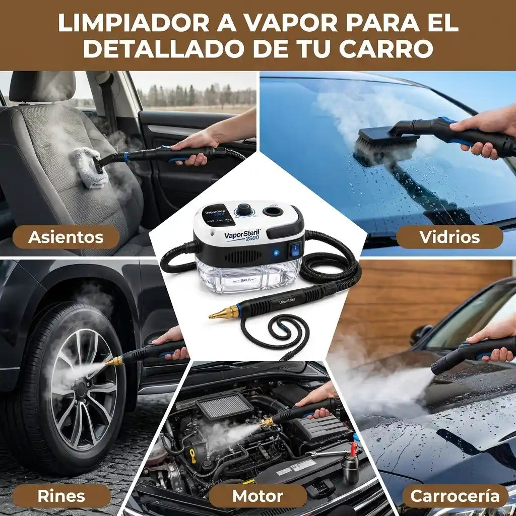 VaporSteril 2500 limpiador a vapor