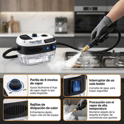VaporSteril 2500 limpiador a vapor